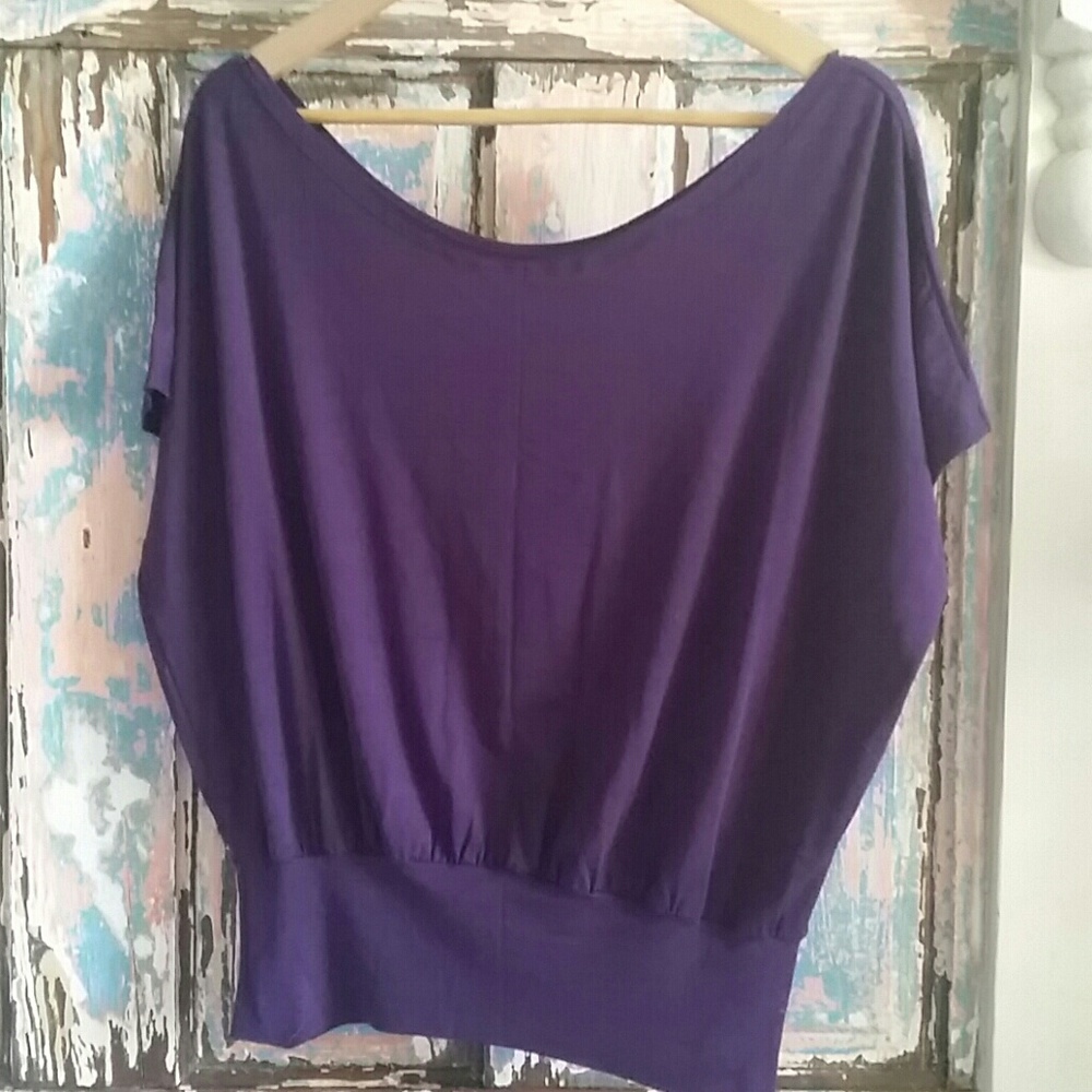 Purple Blouse Basic - image 1